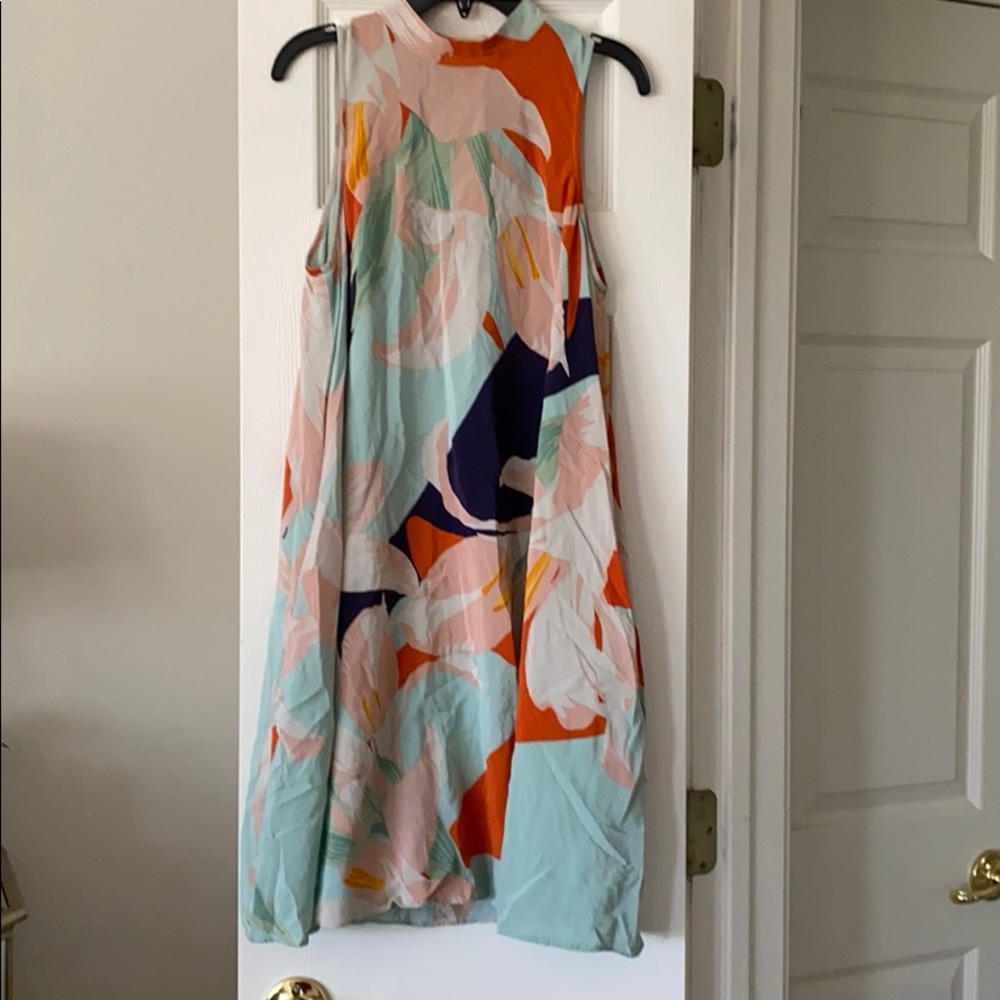 Anthropologie Maeve Silk Dress EUC - Picture 5 of 7